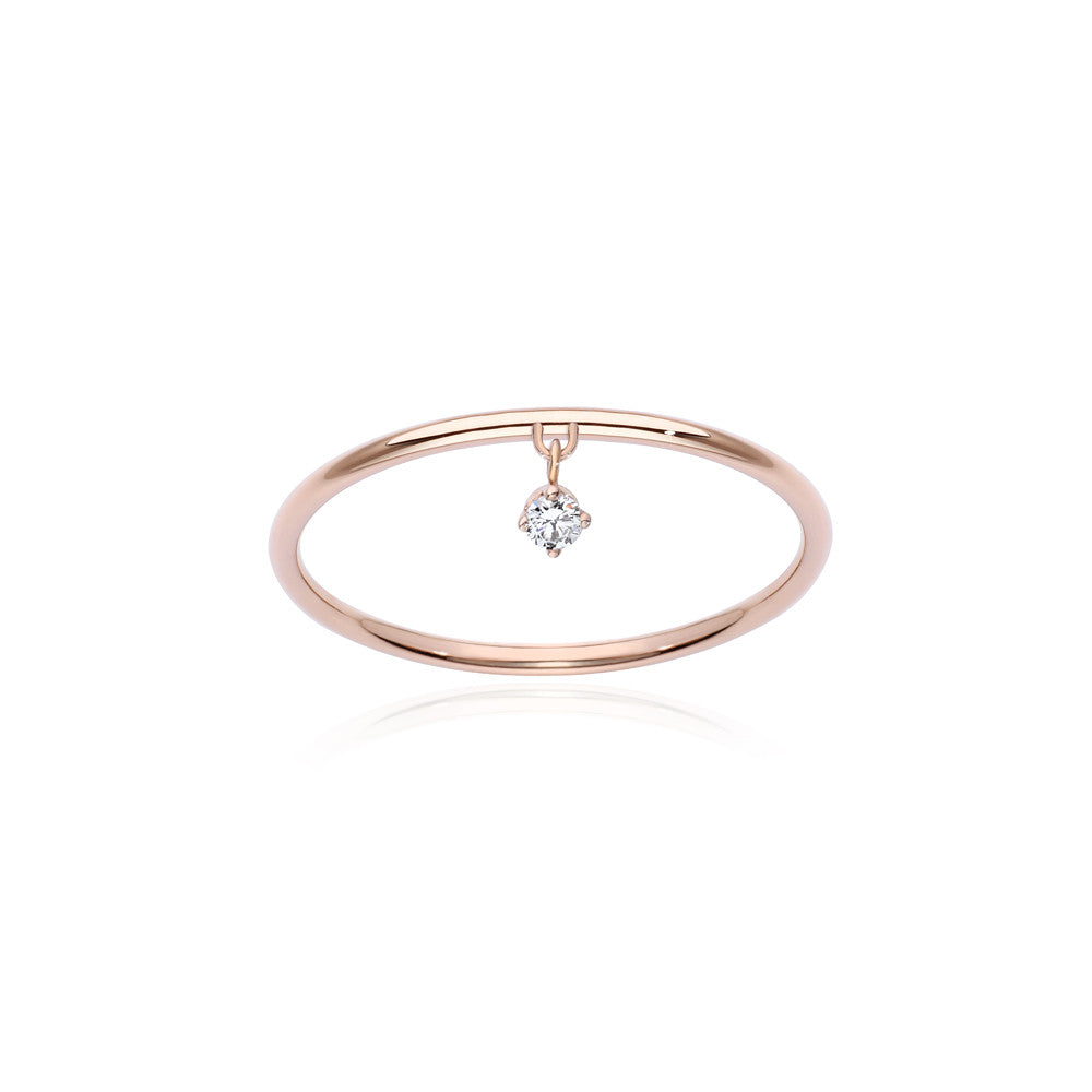 Anel "Charm Solitary" S