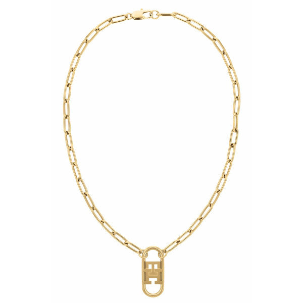 Colar longo Tommy Hilfiger com monograma