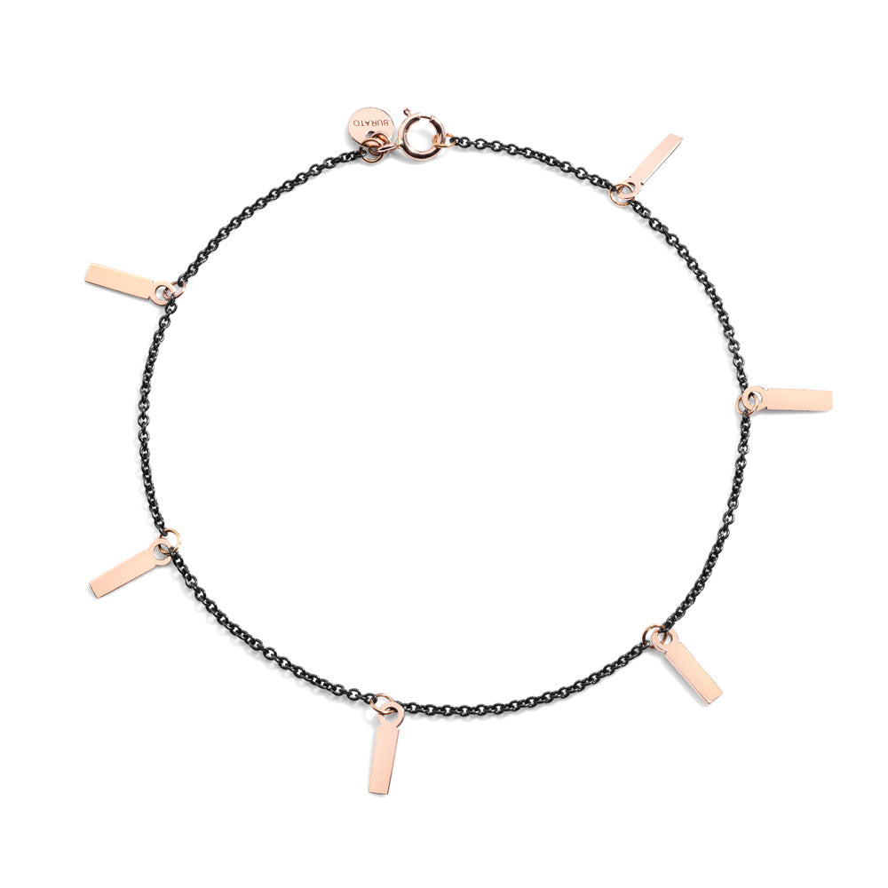 Pulseira "Black Multi Lines"