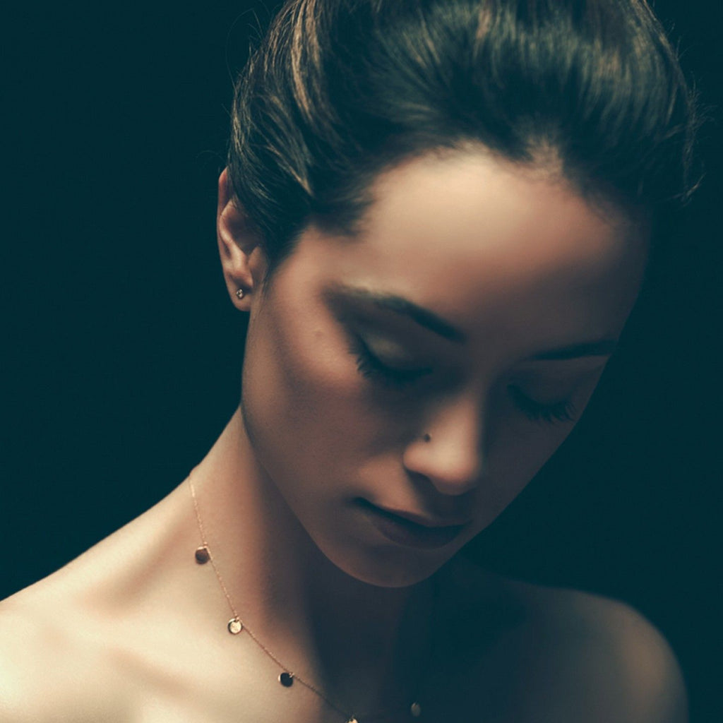 Brincos Ouro Amarelo, 18Kl Lecarre com diamantes – Cipriano Joias, image size:1024x1024